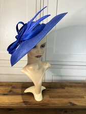 Maddox Cobalt Blue Sinamay