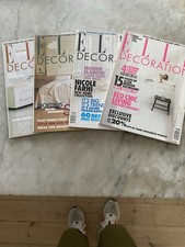 Elle Decoration Magazine Vintage Issues 1997 And 1998