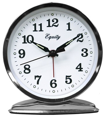 Equity wind alarm clock - wind-up,