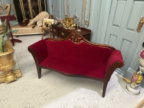 Dolls house dark red - dark,