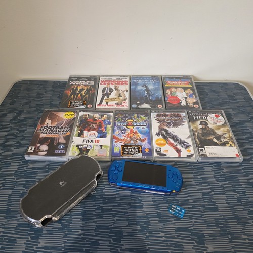 Sony psp 3003 vibrant blue - sony,