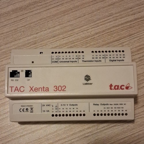 Tac xenta 302 - xenta, plc