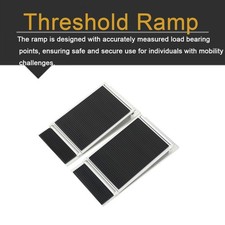 1 Pair Threshold Ramp Aluminum