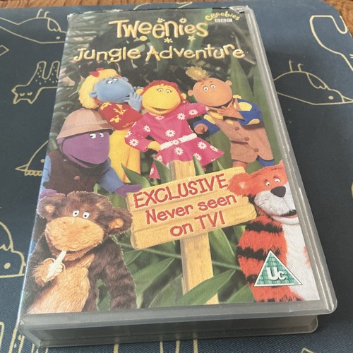 Tweenies jungle adventure vhs - adventure,