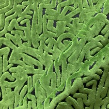 Harlequin Velvet Curtain / Up