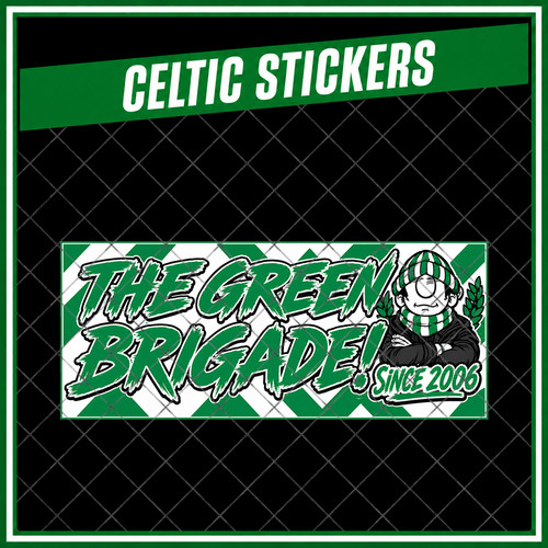 The green brigade stickers - the,