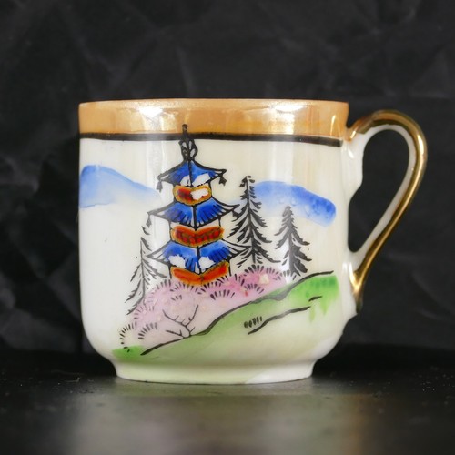 Hand painted small fine - hand,
