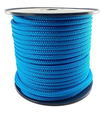 8mm royal blue double braid - double, on