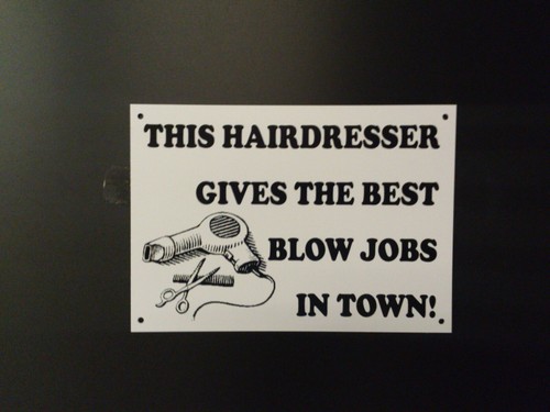 This hairdresser gives the - this,