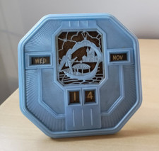 1930's Art Deco Antique Framed Perpetual Desk Calendar - Rare Survivor