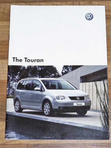2003 touran sales brochure - vw,