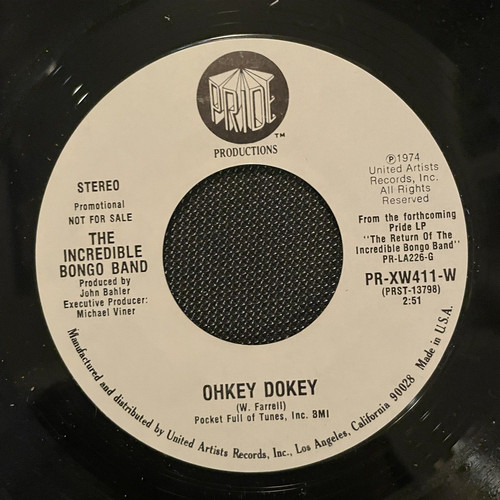 Incredible bongo band ohkey - -,