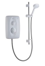 Mira Showers 1.1788.010 Jump Multi-Fit 8.5 kW Electric Shower - White/Chrome