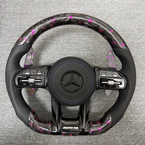 Amg forged carbon steering - forged,