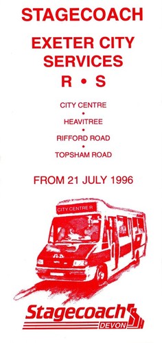 Stagecoach devon route bus - devon,