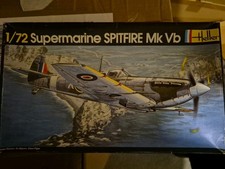 Heller - Supermarine Spitfire Mk Vb - 1:72 Scale Used - Model Kit