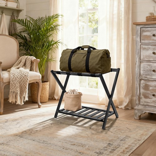 Folding hotel bamboo luggage - hotel,