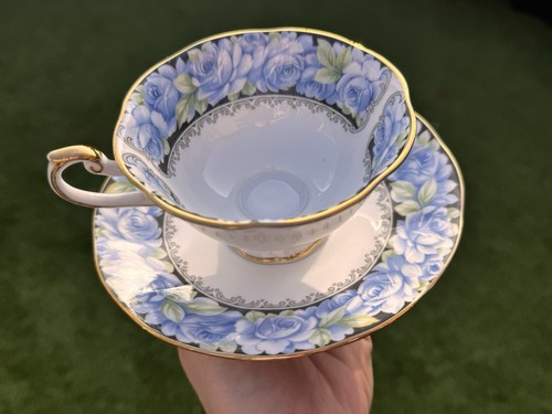 Vintage queens china duo - duo, tea