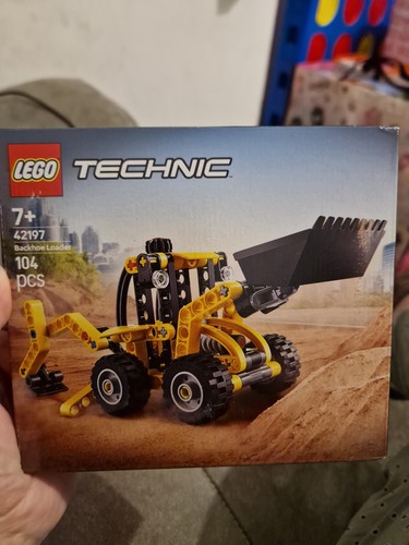 Lego technic 42197 backhoe - technic,