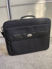 Antler Black Laptop Bag/Case with Adjustable Shoulder Strap