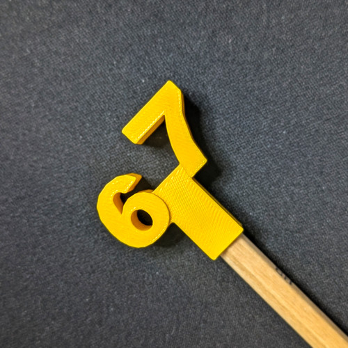 Printed viral 2 yellow - 3d,