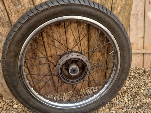 Yamaha rxs 100 rear wheel - 100,