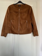 KLASS Ladies Tan Faux Suede