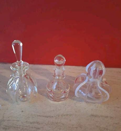 Three beautiful minature glass - beautiful,