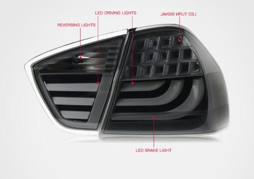 4pcs black led - led, upgrade