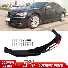 Red Lower Front Bumper Lip Splitter Body Kit Spoiler For Chrysler 300C SRT8 BT