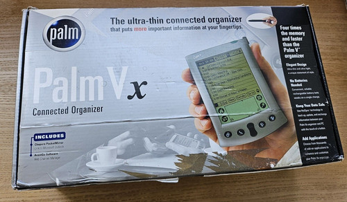 Palm pda with accessories - palm,