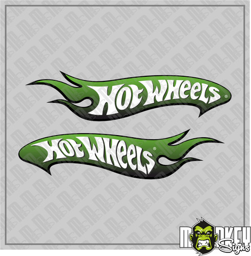 Hot wheels decal - set, 2