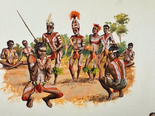 C1980 original watercolour - original,