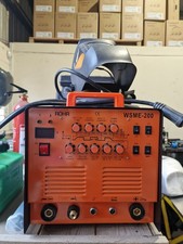 AC/DC Welder WSME 200 - excellent condition with safety equipment 