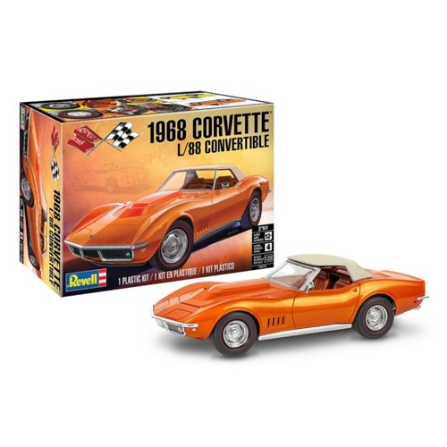 Revell 1968 corvette - 1968, l/88
