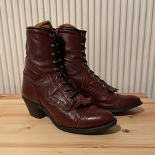 1980's Capazio Lace-up Western
