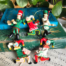 Vintage wooden christmas