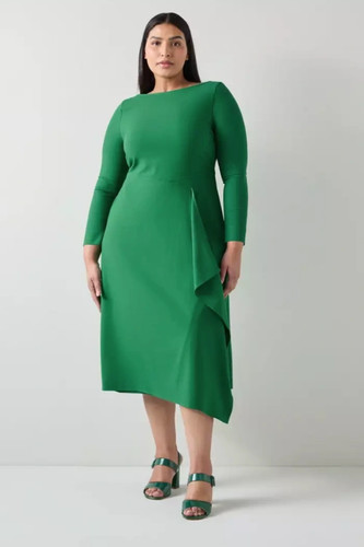 Bennett lena green crepe - lk,
