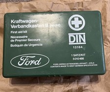 Ford First Aid Kit Box 5010466 Escort Mk3 Mk4 Sierra Cosworth Rs Mk1 Turbo Xr