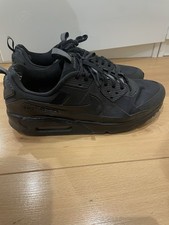 Nike Air Max 90 Essential Triple Black–  Mens Size UK 10 - RRP:£135