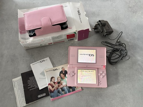 Nintendo lite pink handheld - nintendo,