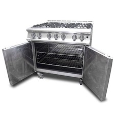 falcon range cooker 6 burner, double oven, natural gas