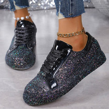 BLING TRAINERS SEQUIN PUMPS