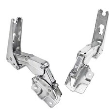 GENUINE AEG FRIDGE / FREEZER DOOR HINGE SET PAIR 2211201039 & 2211202037