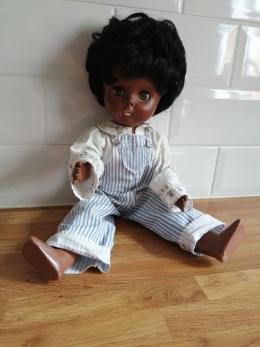 Vintage black doll - vintage,