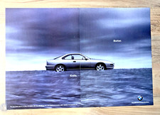 BMW 840Ci SPORT 840 Ci E31 8 - FRAMEABLE COLLECTIBLE ORIGINAL CLASSIC CAR ADVERT