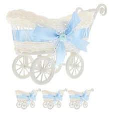4 Pcs Wicker Stroller