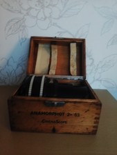 Vintage Carl Zeiss Anamorphot 2 x 63 Cinema Scope Lens In Original Box