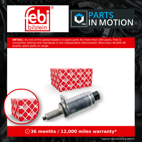 Camshaft adjuster valve upper - adjuster,