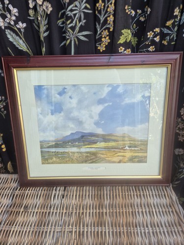 Vintage framed art print - art,